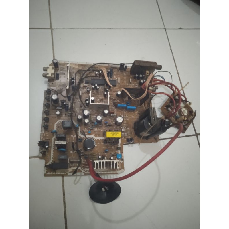 mesin tv sanyo 14 inchi tabung cembung/flat minus gambling