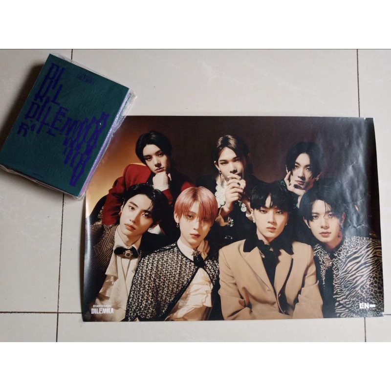 (READY) POSTER ENHYPEN DIMENSION:DILEMMA