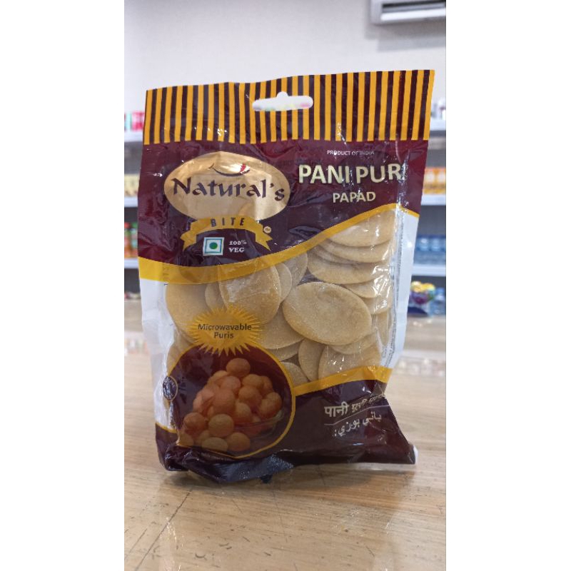 

Natural Dry Pani Puri Fryums 200gr