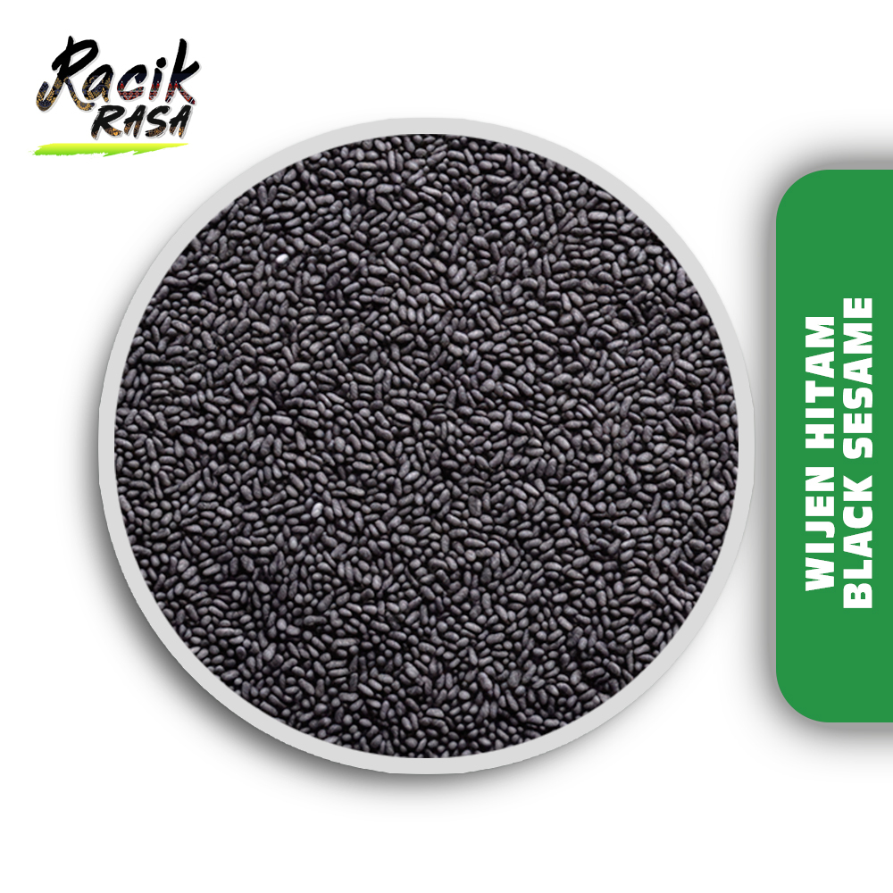 

RACIK RASA | WIJEN HITAM BLACK SESAME SUPER PREMIUM 500 GRAM