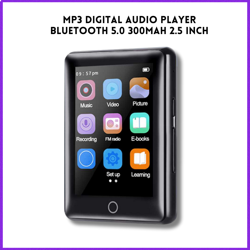 COD ALianDream MP3 Digital Audio Player Bluetooth 5.0 300mAh 2.5 Inch - M7 / tablet mp3 bluetooth