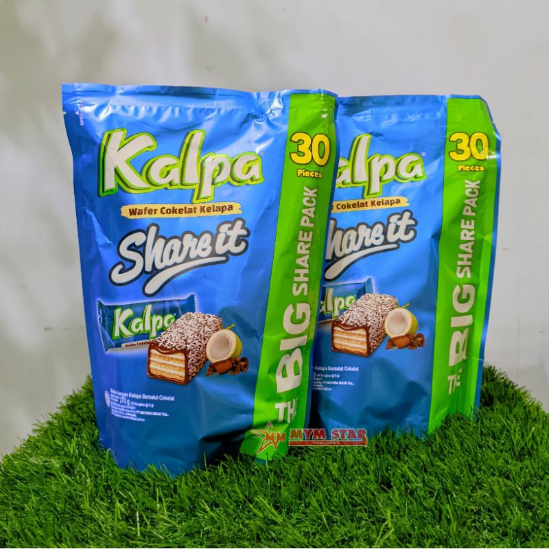 

Kalpa Share it Wafer Cokelat Kelapa isi 30