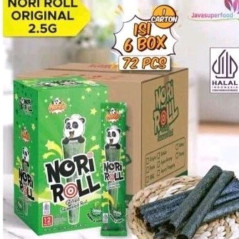

Norigo snack Nori roll original 2,5 gr/ sachet