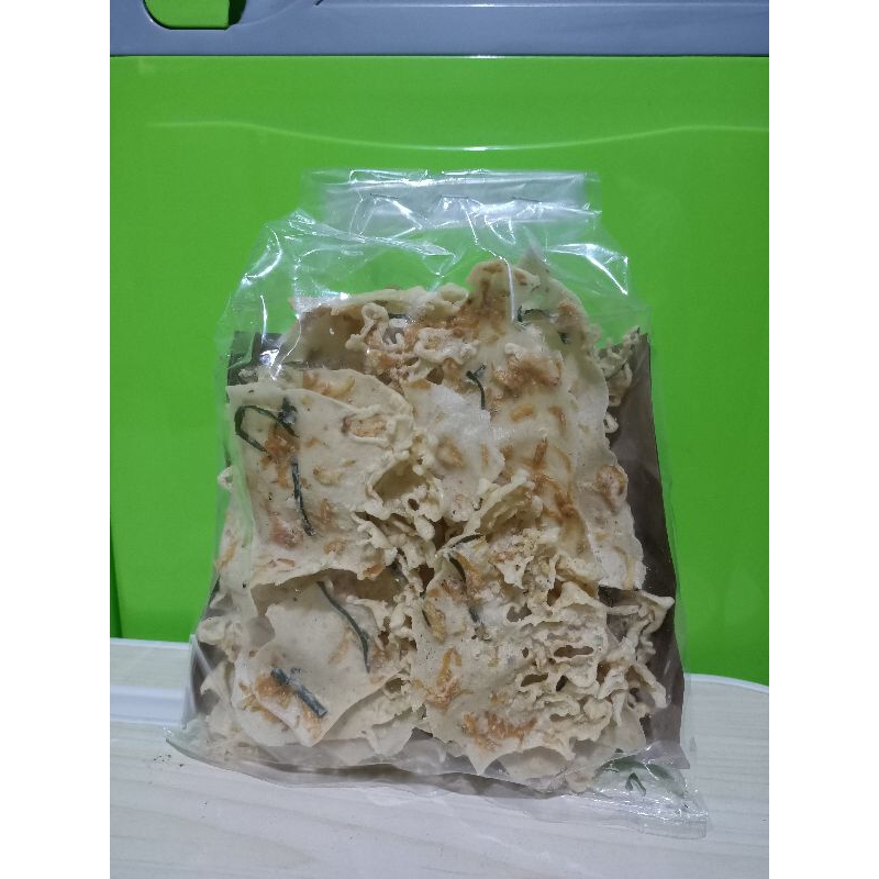 

Homemade Rempeyek Rebon 150 gram