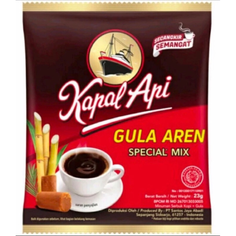 

Kapal api spesial mix gula aren