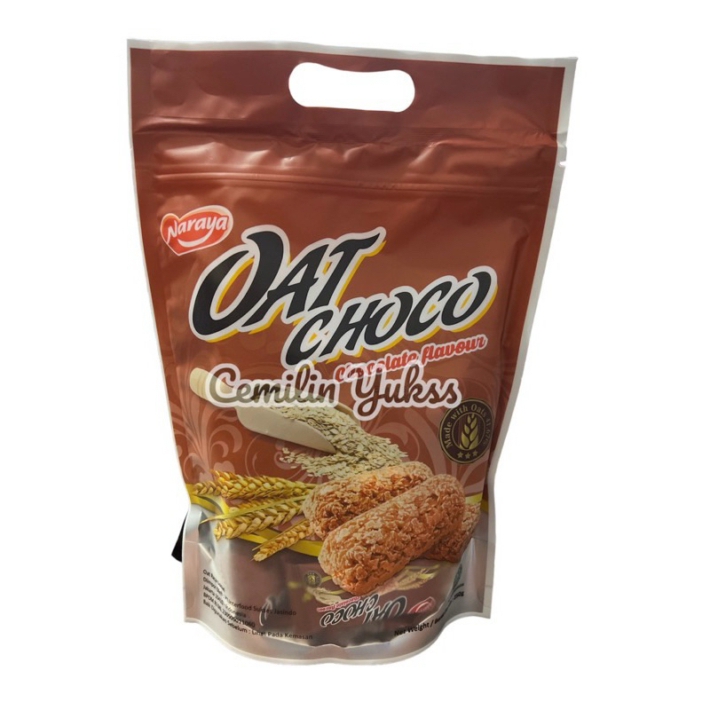 

Naraya Oat Choco 250g Naraya Oat Choco Chocolate Flavour Cemilan Oat Rasa Coklat