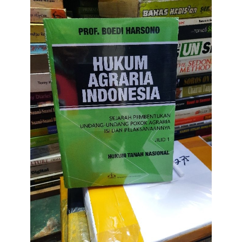 HUKUM AGRARIA INDONESIA - BUDI HARSONO