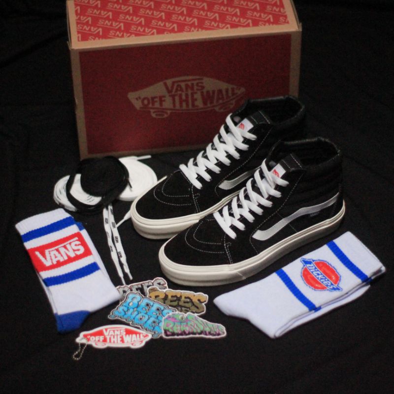 Vans SK8 Hi | Vans SK8 Hi OG Black White | Vans SK8 Low