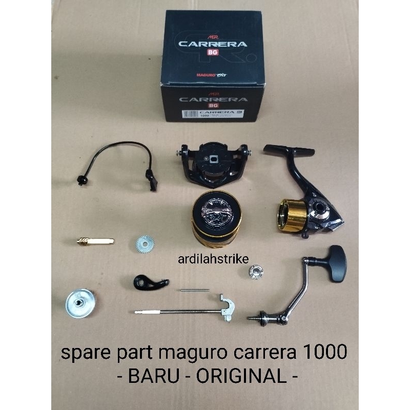 spare part reel maguro carrera 1000 - BARU - ORIGINAL -