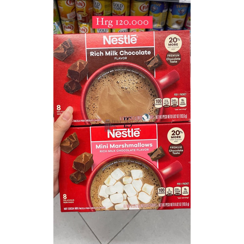 

nestle hot choco drink (PO MALAYSIA)