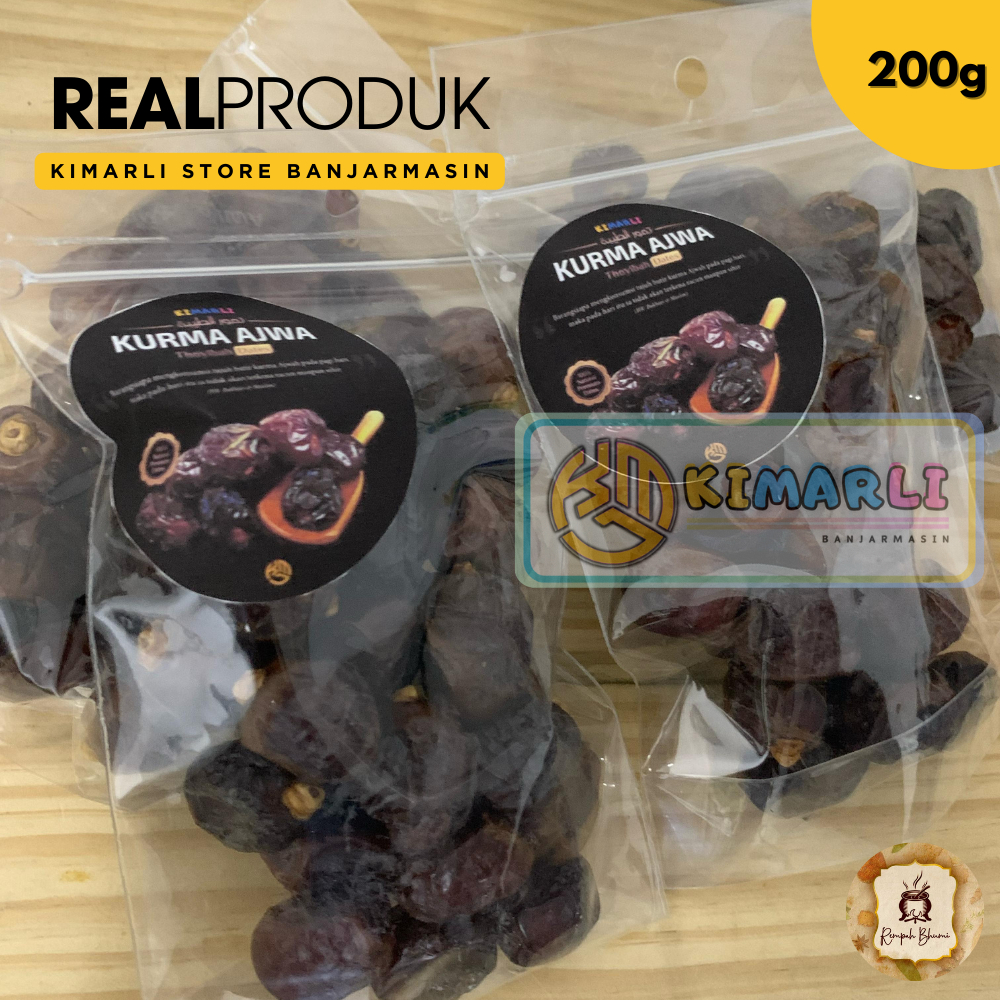 

Kurma Ajwa 200gr || Kimarli.Store