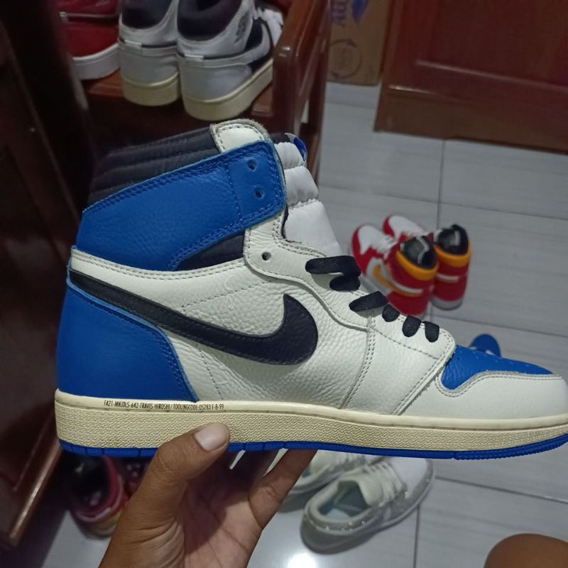 AJ 1 HIGH TRAVIS FRAGMENT GODKILLER QUALITY