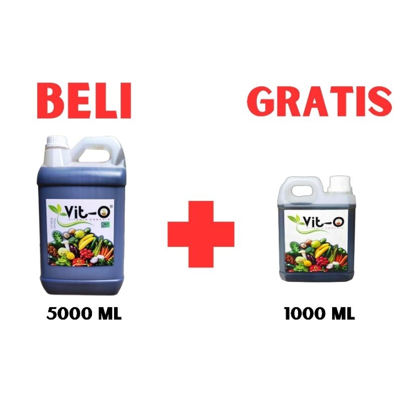 Vit-O beli 5 liter gratis 1liter