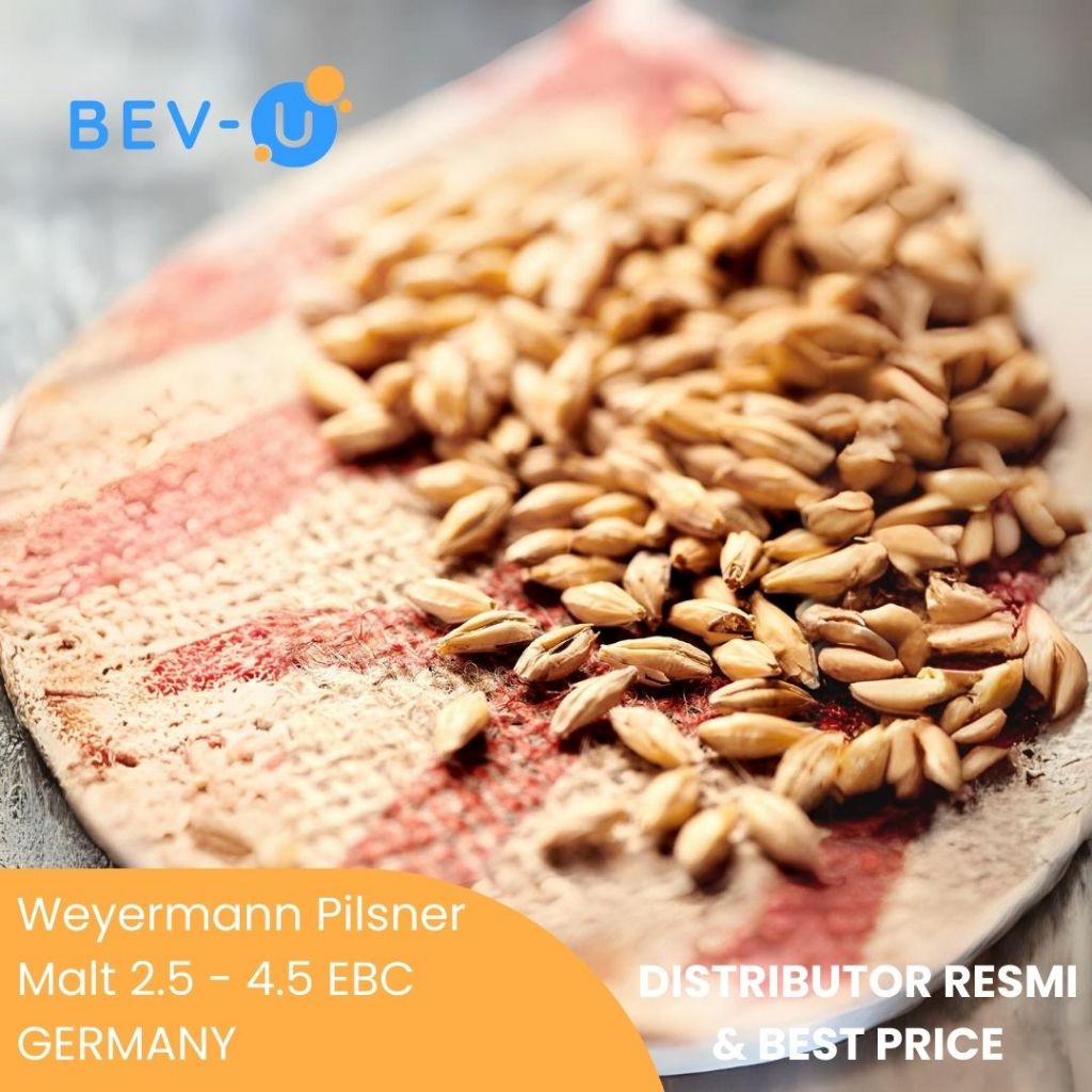 Malt Weyermann Pilsner Malt 2.5-4.5 EBC Germany / Gandum / Barley