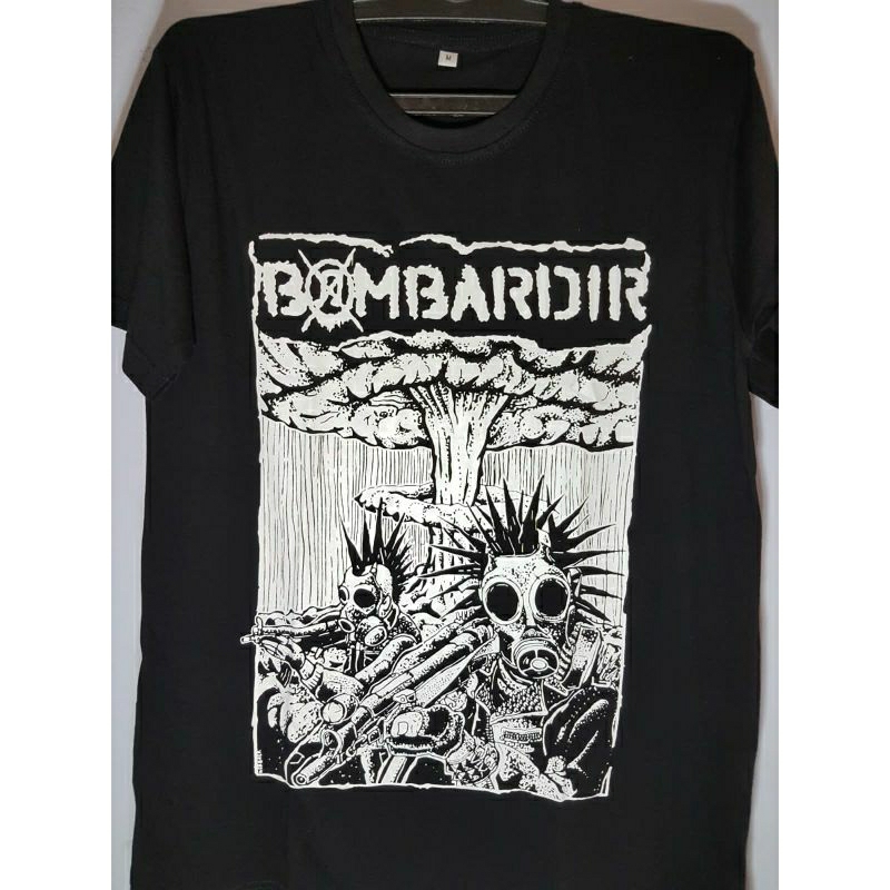 kaos punk bombardir/tshirt punk bombardir