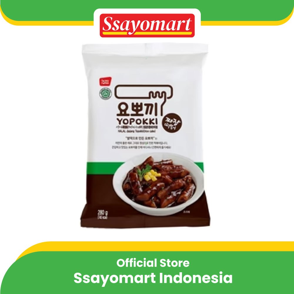 

Yopokki Halal Jjajang Topokki 280gr