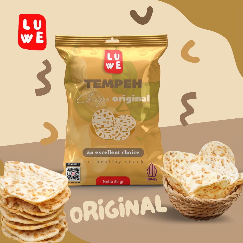 

Keripik Tempe Original - by LUWE