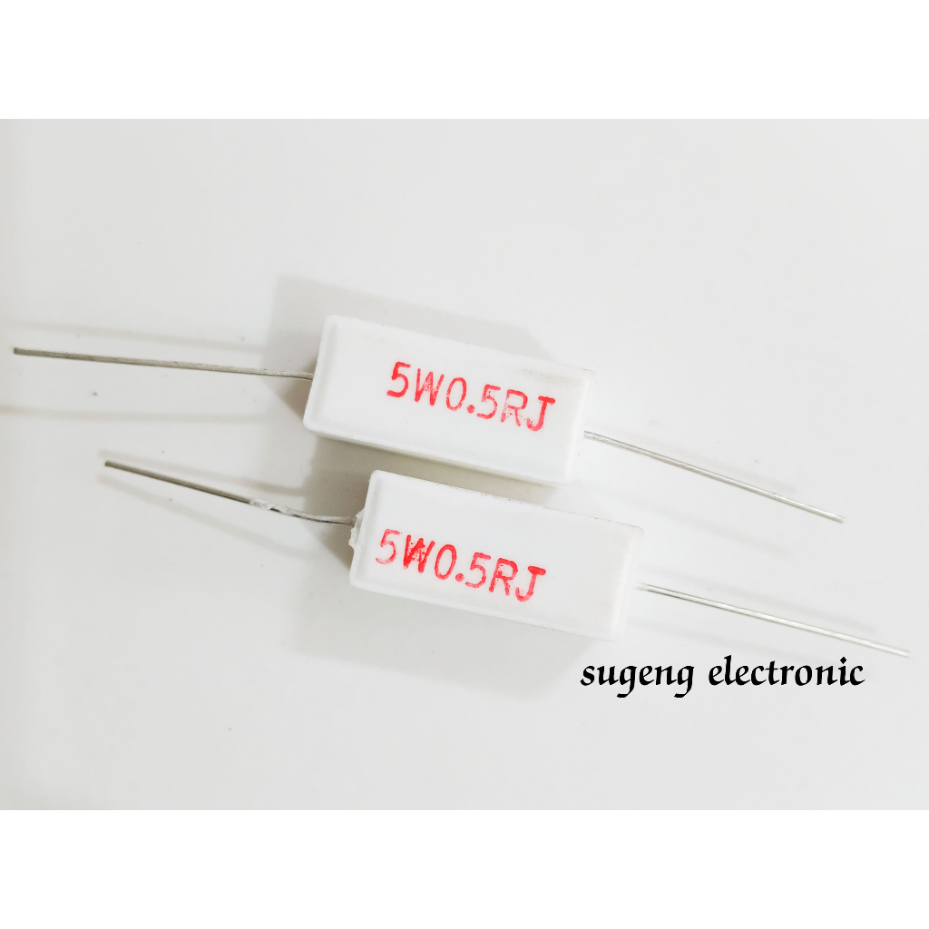 R Resistor Kapur R Kapur 5W22ohm/5W47ohm/5W0, 5ohm