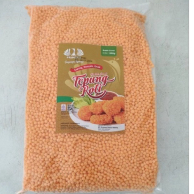

primera tepung roti | bubble crumb kemasan repack 100gram