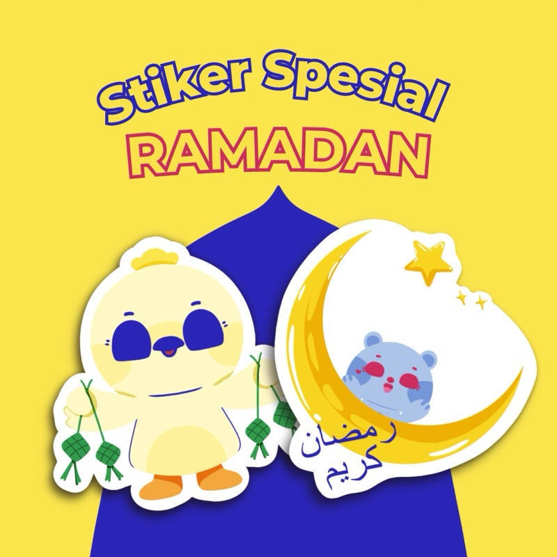 

STIKER LUCU ♥ STICKER SPECIAL RAMADAN ♥ BUDDYBLU STICKERS ♥