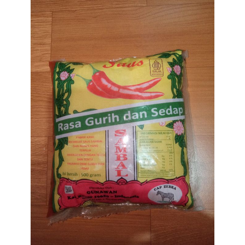 

Saus Saos Bantal Cap Zebra 500 Gram Ekonomis Enak