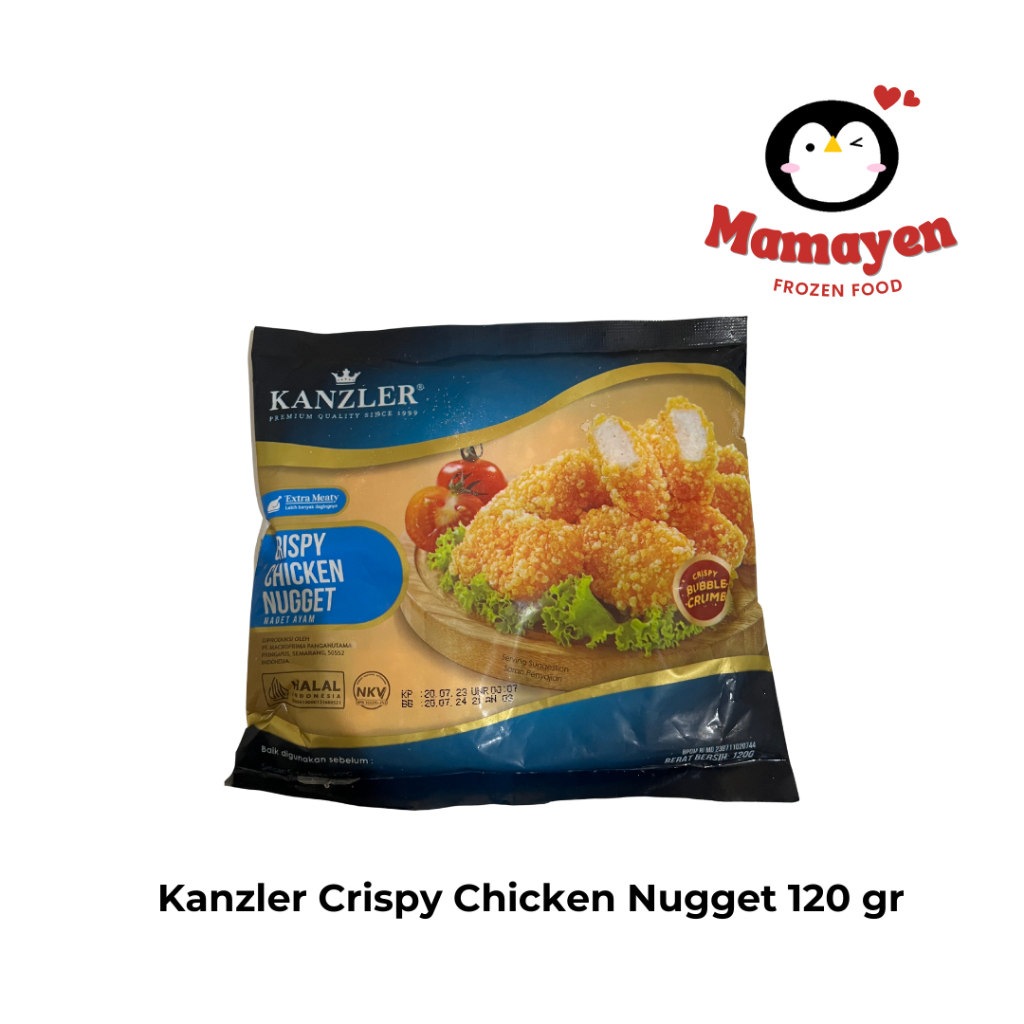

Kanzler Crispy Chicken Nugget 120 gr