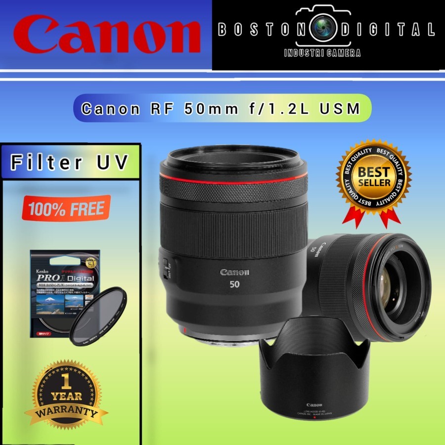 LENSA CANON RF 50MM F1.2L USM / CANON RF 50MM F1.2L USM