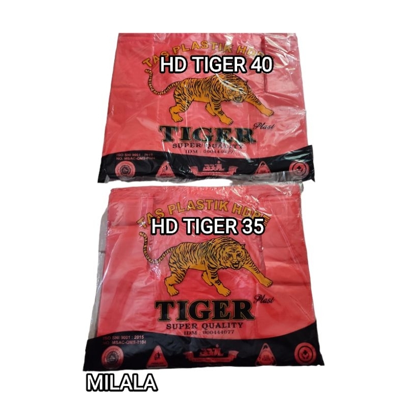 Kantong Plastik Merah HD TIGER 35 & 40