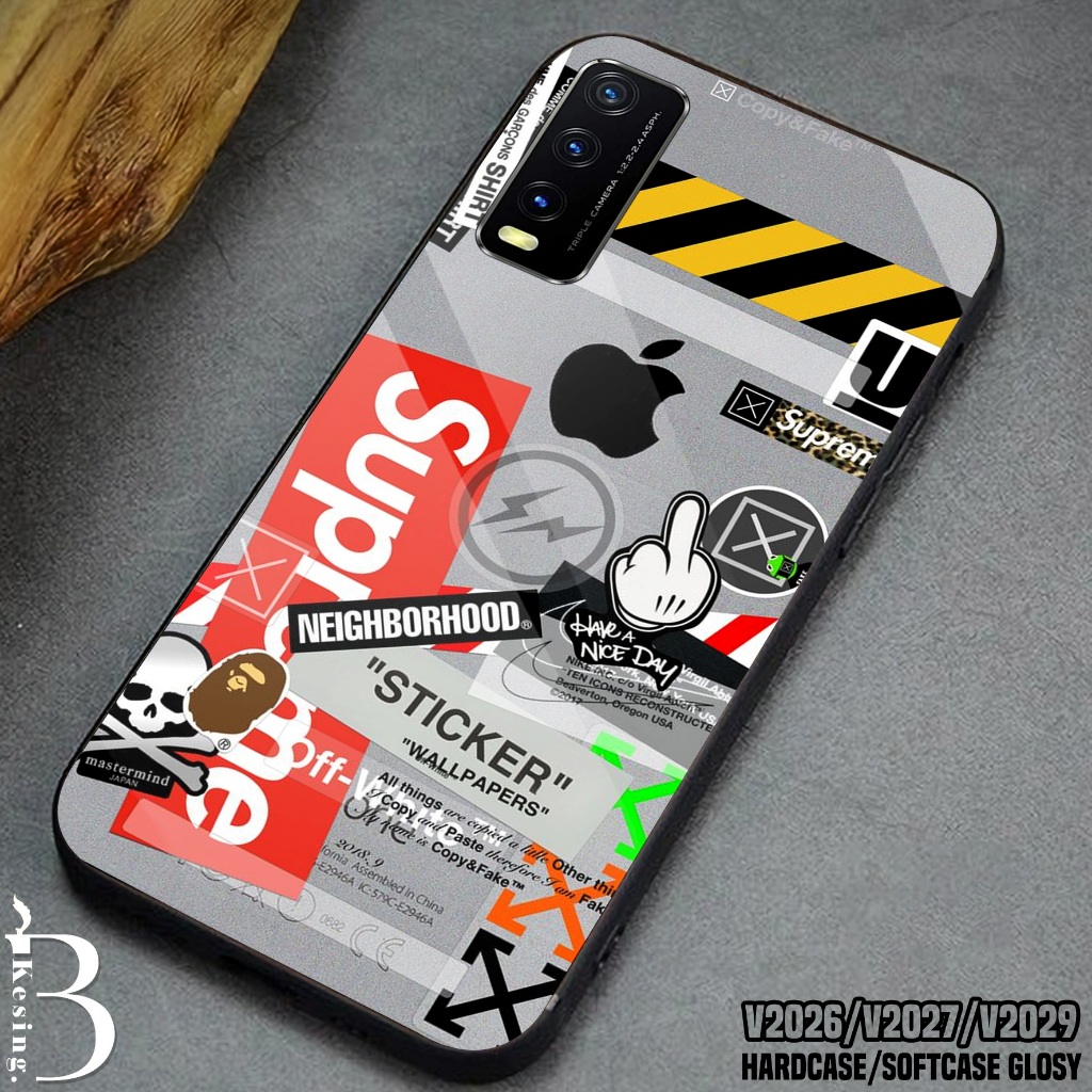 Case VIVO V2029 / V2026 / V2027 - Casing Hp VIVO V2029 / V2026 / V2027 Motif BA - Silikon Hp VIVO V2
