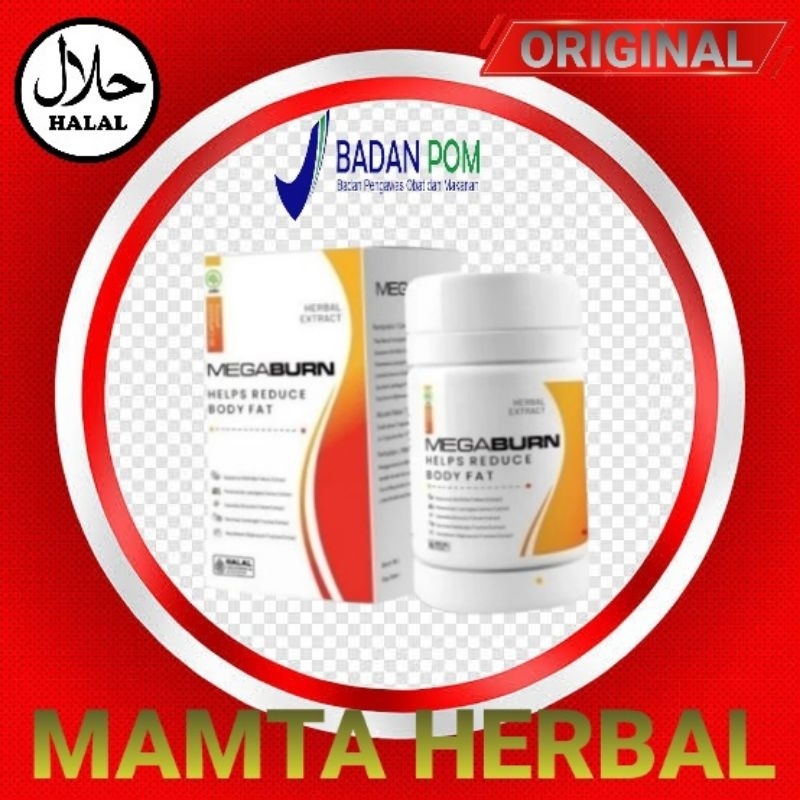 MEGABURN OBAT PELANGSING BADAN 100% HERBAL ALAMI|MEGABURN ASLI
