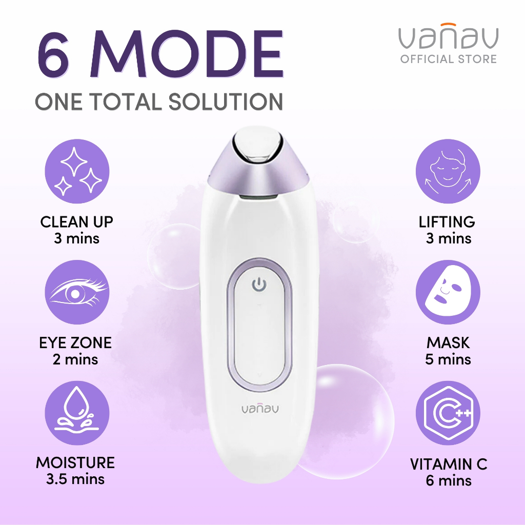 Vanav UP6 Total Skin Care Solution Lavender - Alat Kecantikan