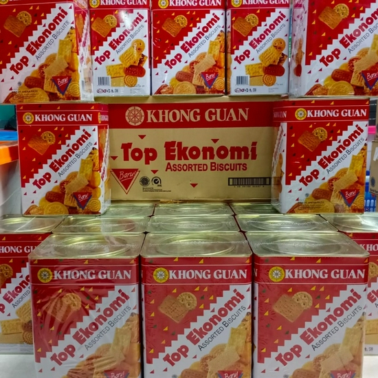 

Khong Guan Assorted Biscuit Top Ekonomi 1150 gr Kue Lebaran