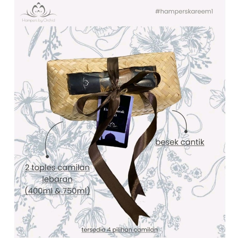 

HAMPERS CAMILAN/JAJANAN LEBARAN MURAH AESTHETIC BESEK