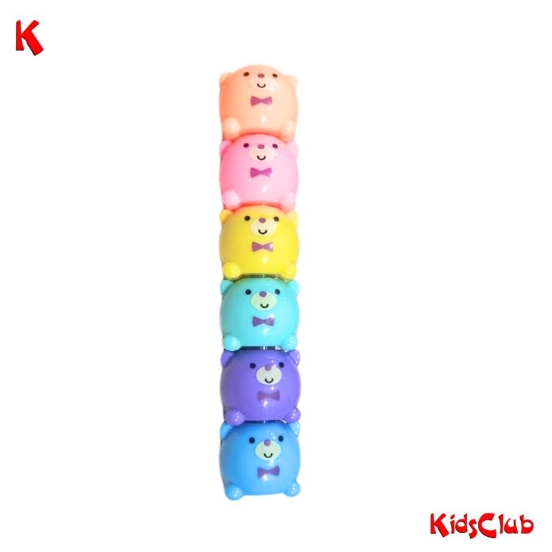 

Mini highlighter/ Stabilo Karakter Beruang Kecil