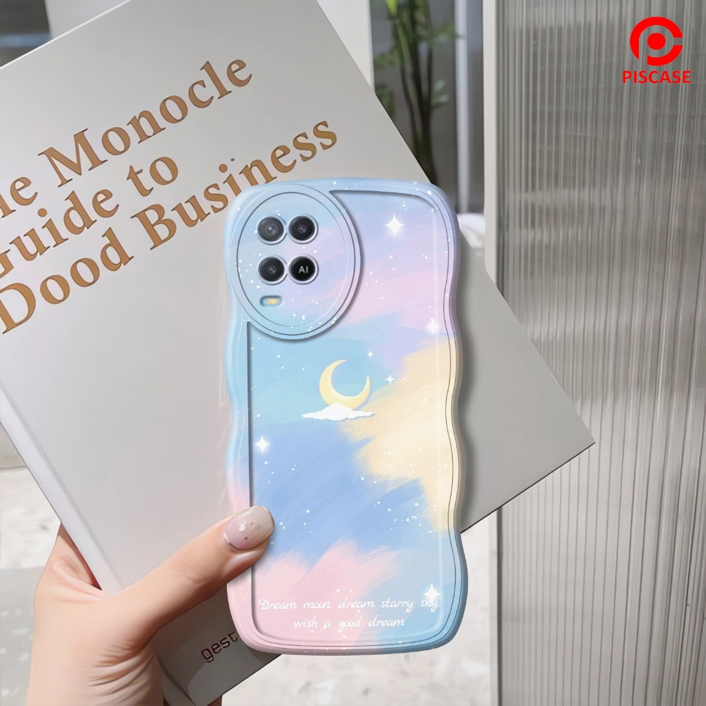 Softcase OPPO OPPO A54 GELOMBANG - Fashion Softcase - Casing OPPO A54 GELOMBANG - Softcase Pro Camer