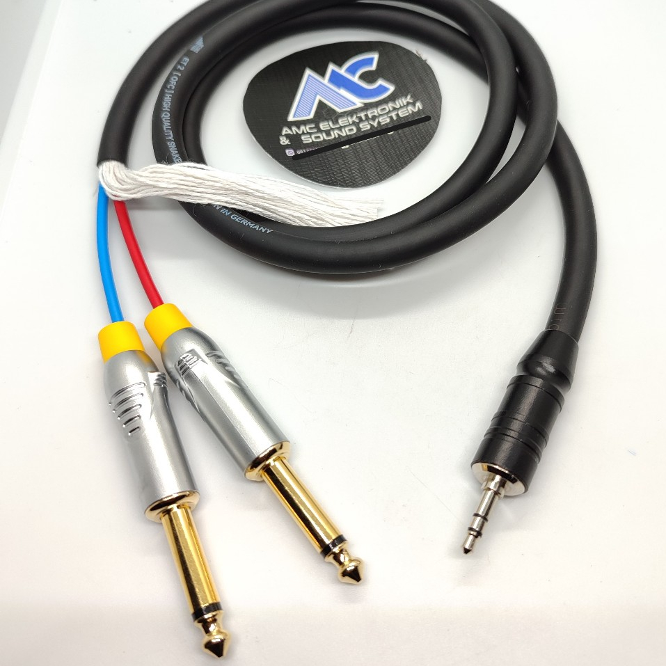 JACK HP LAPTOP JACK 3,5 KREZT TO JACK AKAI MONO HZ PRO STANDART JAPAN