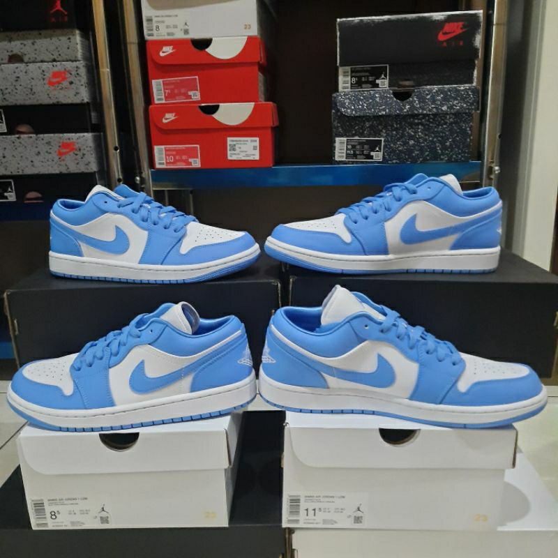 Jordan 1 Low UNC University Blue womens Original