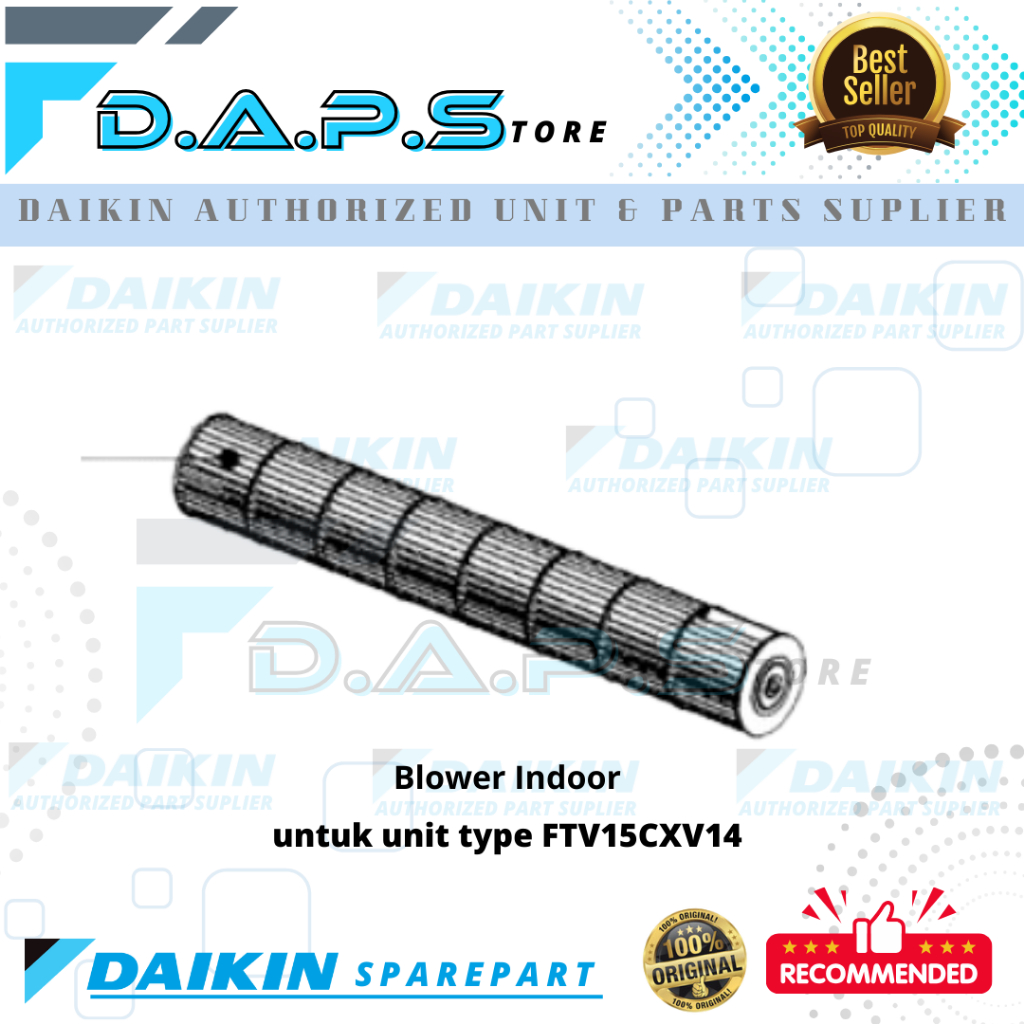 Blower Indoor AC DAIKIN Malaysia 1/2 PK FTV15CXV14