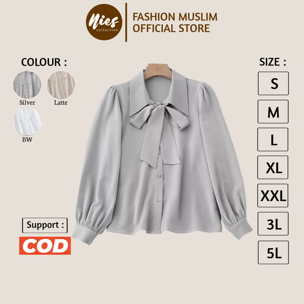 LD 140 130 120 110 dst | KEMEJA JUMBO BIG SIZE | KEMEJA KOREA | KEMEJA WANITA | KEMEJA KERJA WANITA 