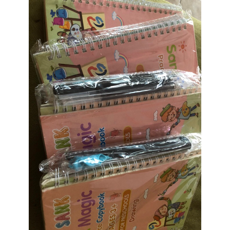 

buku sank magic isi 4 buku free 1 bulpen 5 refil