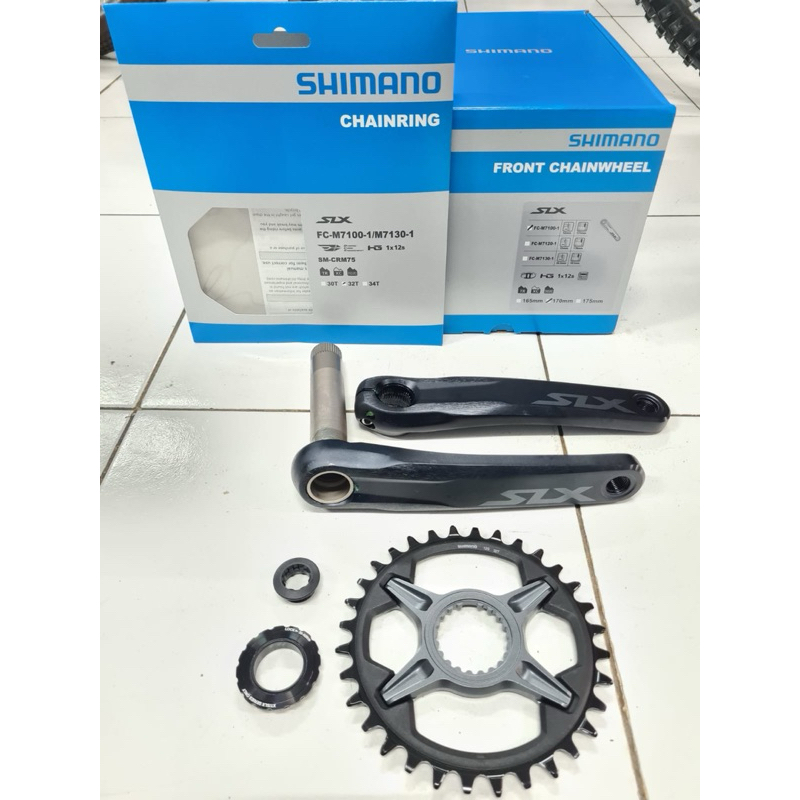 CRANKSET/CRANK/CHAINWHEEL/FC SHIMANO SLX M7100 1 x 12 speed
