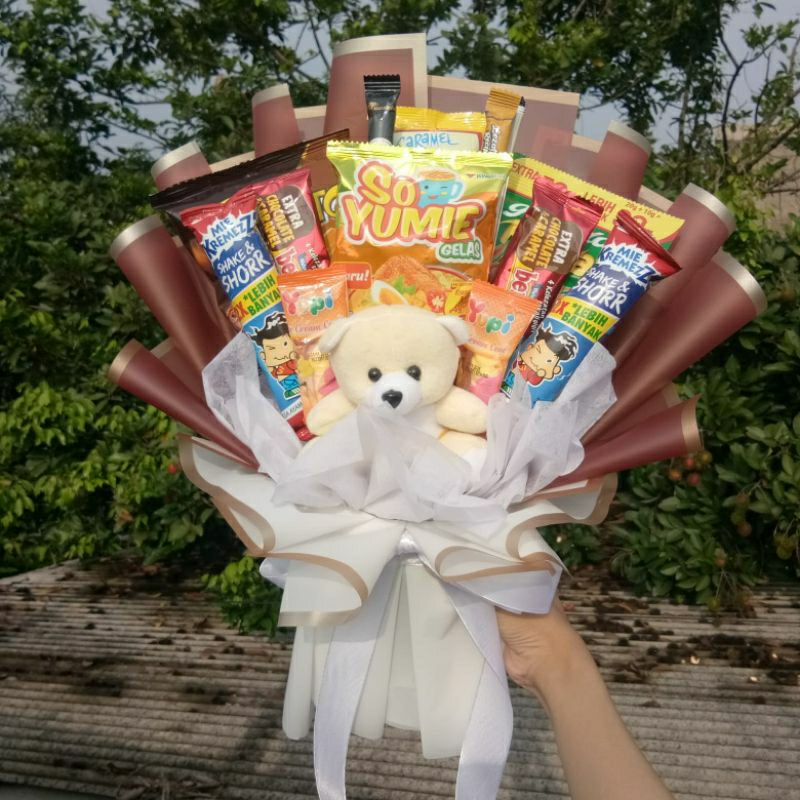 

BUKET SNACK / BUCKET UANG / BUKET WISUDA / BUKET BUNGA