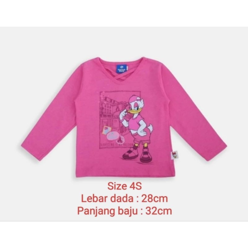 Kaos Anak Perempuan Size 4S That Donald - Rodeo Junior