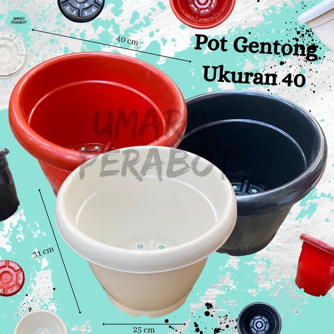 Harga Bersahabat Pot Gentong Ukuran 4  Pot Besar  Pot Jumbo  Pot Vinca  Pot Tanaman  Pot Bunga  Pot Plastik  Umaro Perabot
