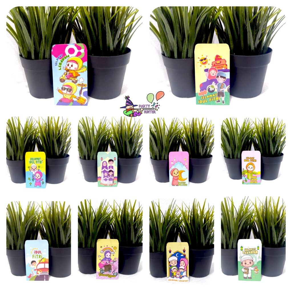 

Amplop Lebaran Idul Fitri (S) / Angpao Lebaran Karakter Anak (10 pcs) tipe SC