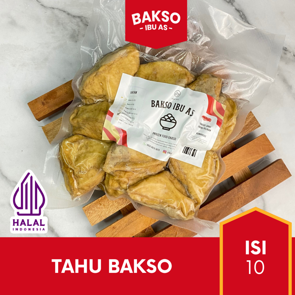 

Tahu Bakso Premium Sapi Ibu As Isi 10 Sehat & Nikmat Frozen Food