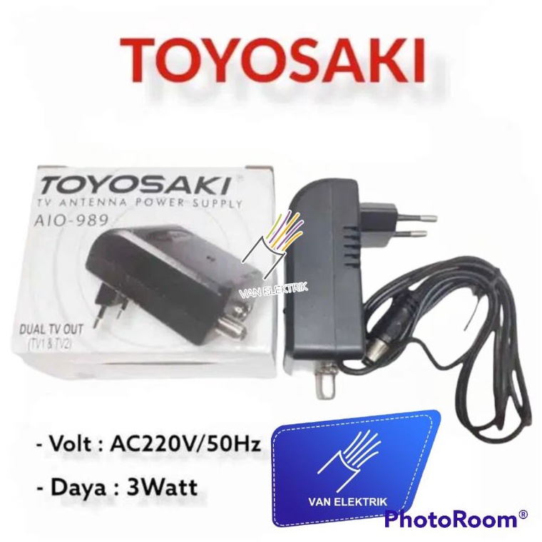 tg Adaptor Antena Toyosaki AIO  989 Booster antena AIO