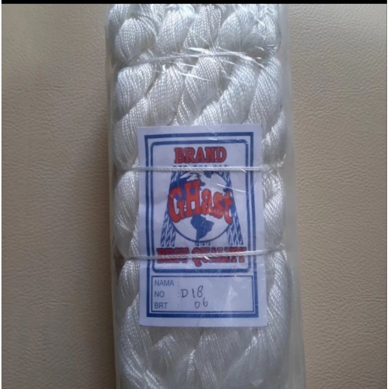 

Tali nilon serba guna putih,benang nilon putih jaring nelayan 1 pak isi 20