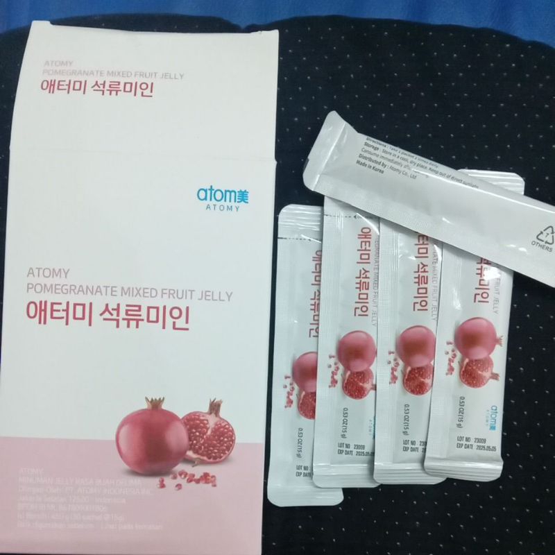 atomy pomegranate mixed fruit jelly