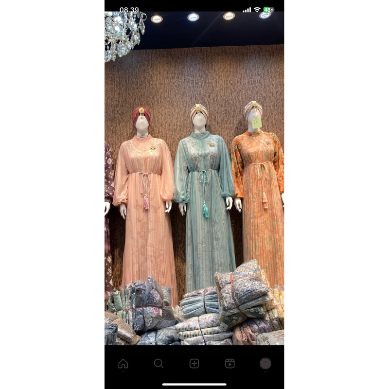 MOANA DRESS GAMIS LEBARAN KONDANGAN